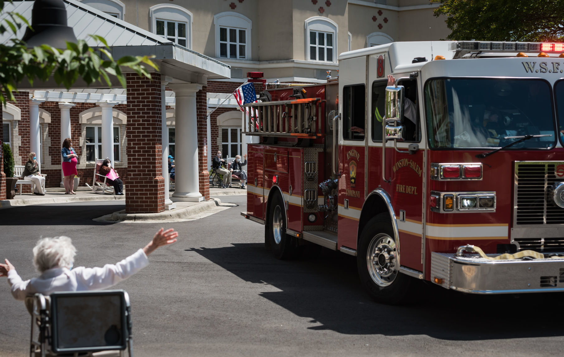Forest Heights Senior Living Parade during COVID19